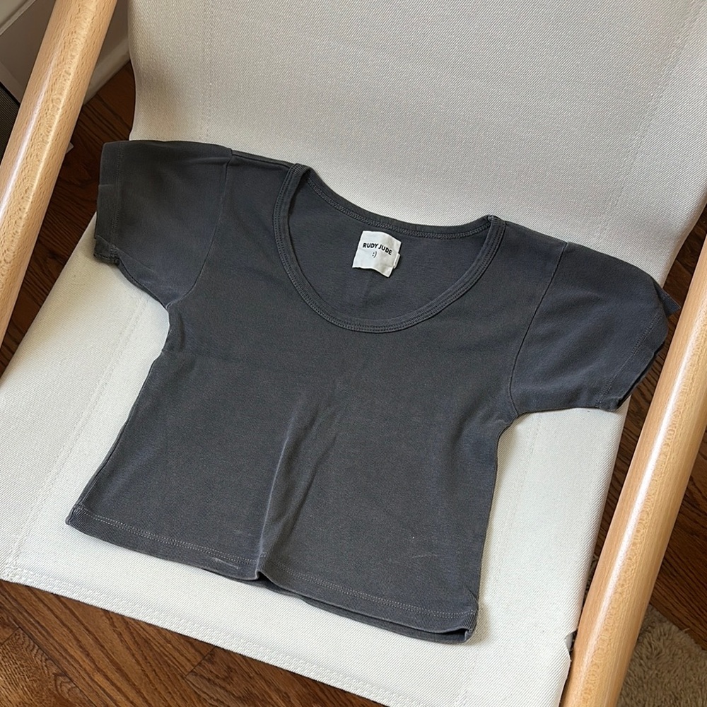 Rudy Jude Adult Baby Tee - sz small - ink